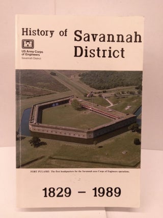 Item #85367 History of Savannah District 1829-1989. Henry Barber