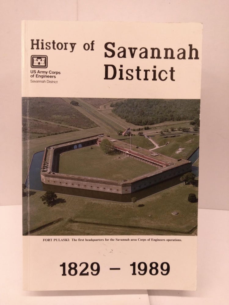 Item #85367 History of Savannah District 1829-1989. Henry Barber.