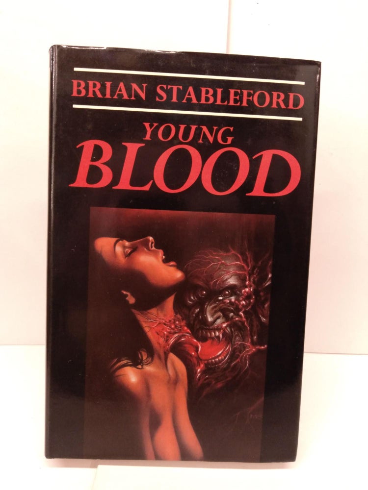 Item #85598 Young Blood. Brian Stableford.