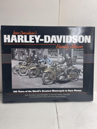 Item #85715 Jean Davidson's Harley-Davidson Family Album. Jean Davidson