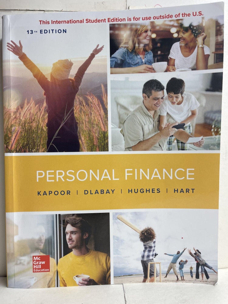 Item #85783 ISE Personal Finance (ISE HED IRWIN FINANCE). Jack R. Kapoor, Les R. Dlabay Professor, Robert J. Hughes.