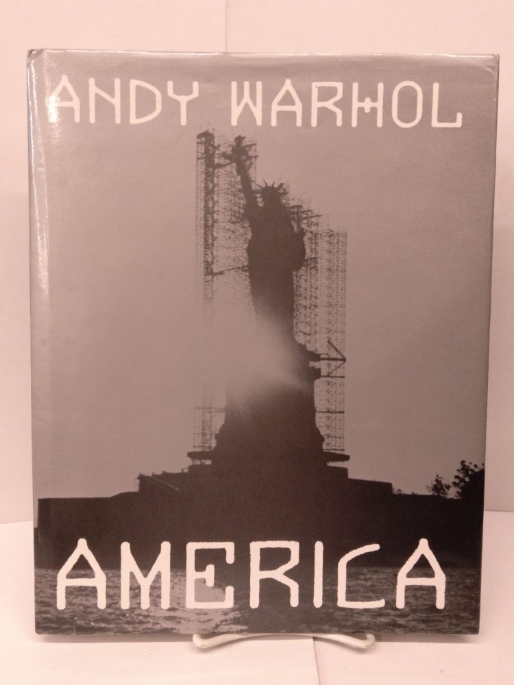 Item #85932 America. Andy Warhol.