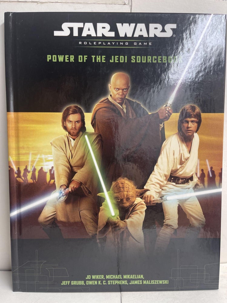 Item #86083 Power of the Jedi Sourcebook (Star Wars Roleplaying Game). J. D. Wiker.