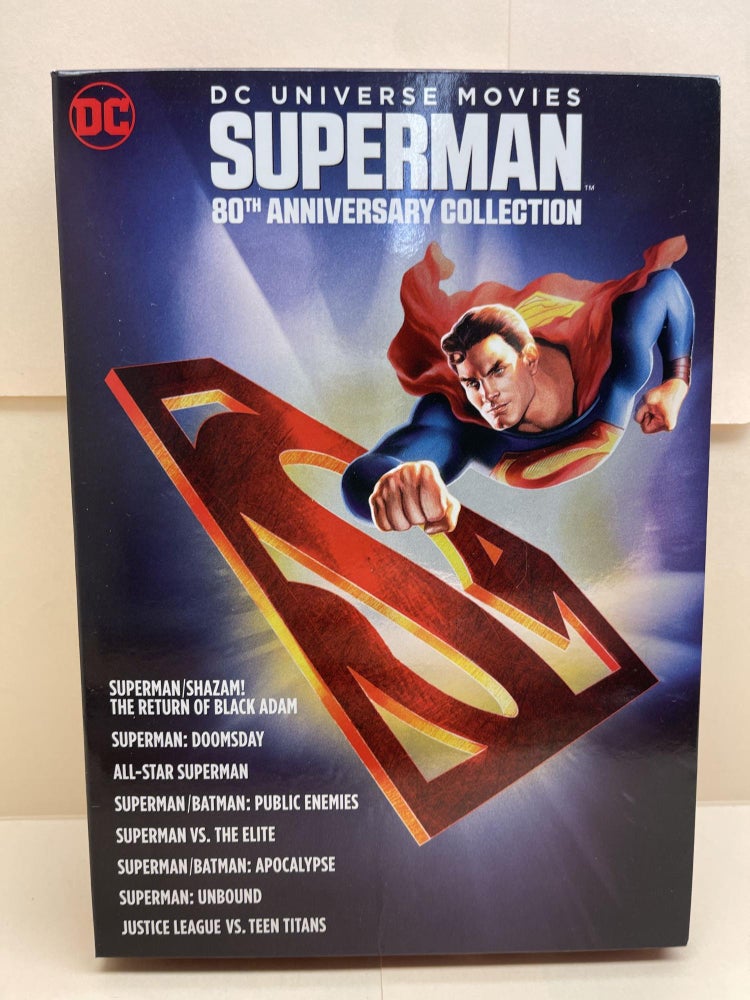 Item #86228 DC Universe Movies Superman 80th Anniversary Collection.