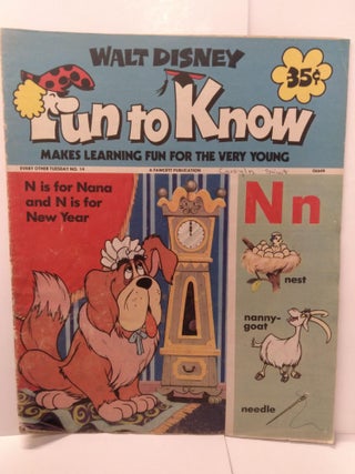 Item #86329 Walt Disney: Fun to Know Makes Learning Fun for the Very Young