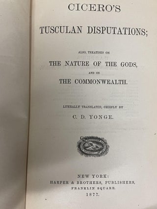Cicero's Tusculan Disputation's