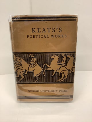 Item #86532 Keats's Poetical Works. John Keats, H. Buxton ed Forman