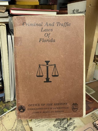 Item #86578 Criminal and Traffic Laws of Florida