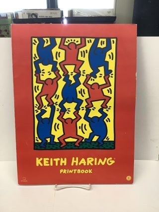 Item #86594 Keith Haring Printbook. Keith Haring
