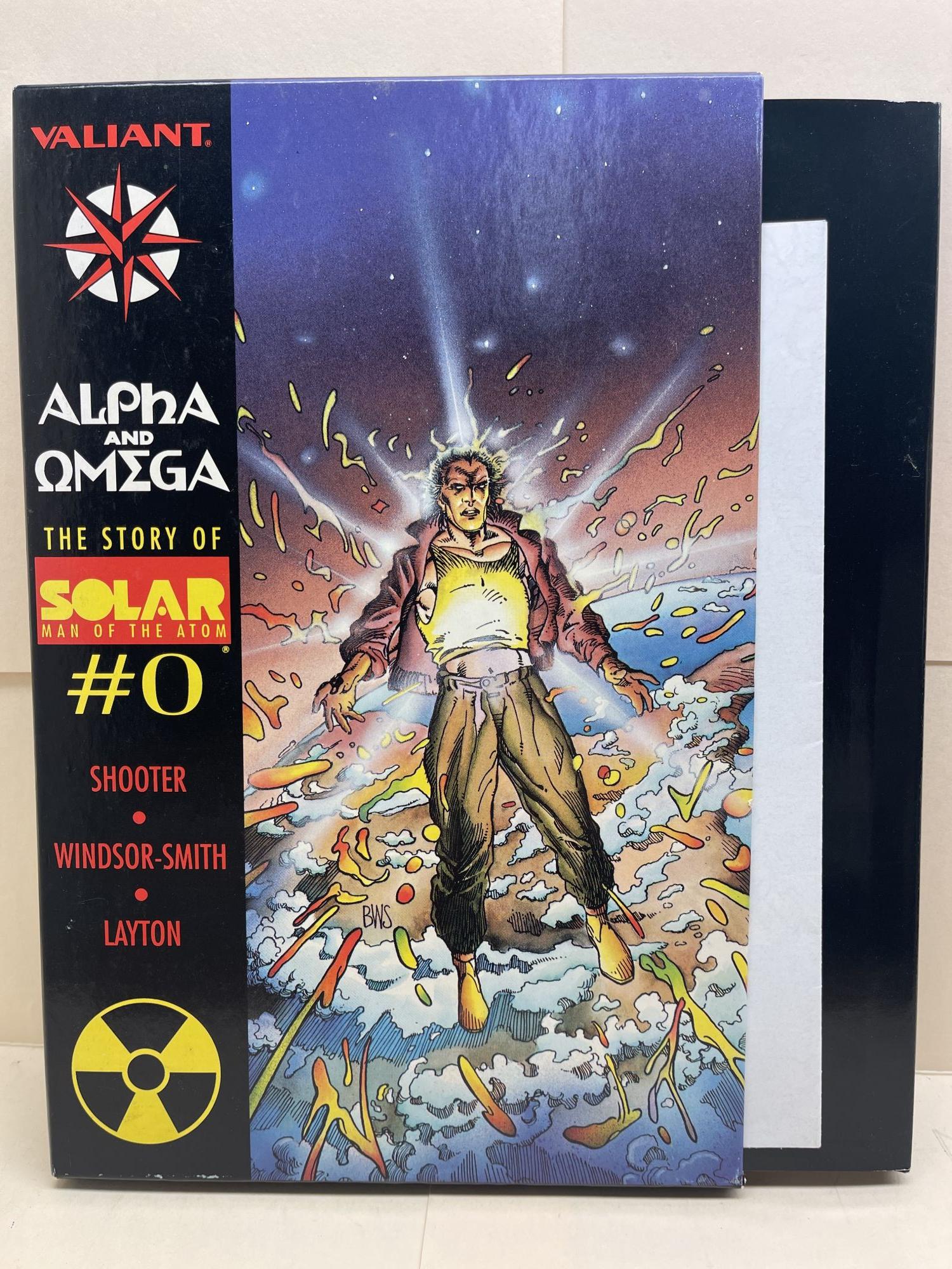 Alpha and Omega the Story of Solar Man of the Atom 0 by Barry Windsor Smith Jim Shooter Bob Layton on Chamblin Bookmine