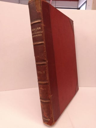 Item #86885 Egyptologist Researches: Results of a Journey in 1904. W. Max Muller