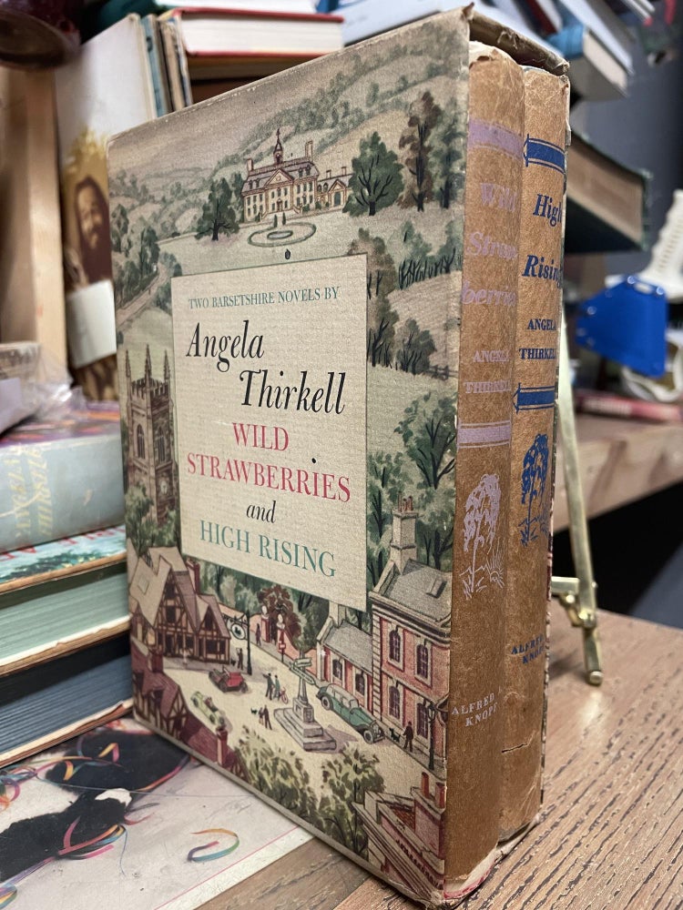 Item #87114 Wild Strawberries and High Rising (2-Volume Set). Angela Thirkell.