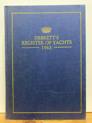 Item #87119 Debrett's Register of Yachts, 1985. Lady Beevor Carola