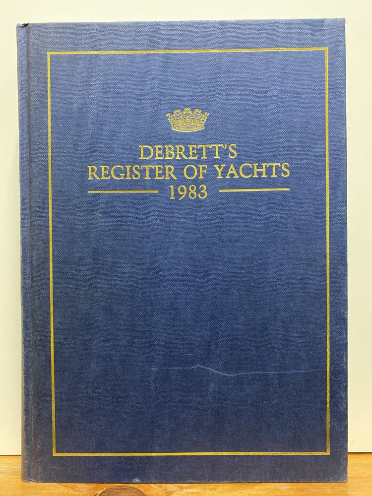Item #87119 Debrett's Register of Yachts, 1985. Lady Beevor Carola.