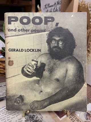 Item #87264 Poop, and other poems. Gerald Locklin