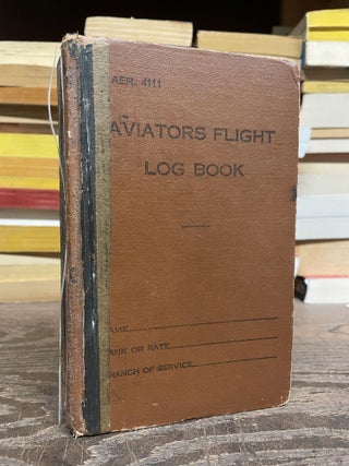 Item #87538 1940's Aviators Flight Log Book (AER. 4111