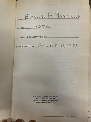 1940's Aviators Flight Log Book (AER. 4111)