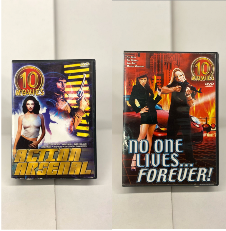 Item #87584 Action Arsenal & No One Lives Forever (2 Volume Set: 10 Movie Collection)