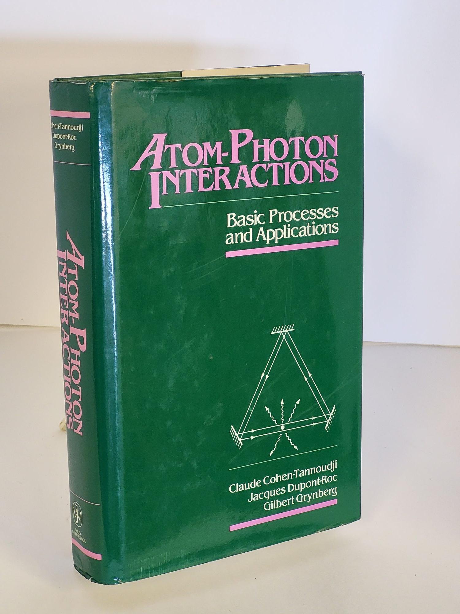 Atom-Photon Interactions by Cohen-Tannoudji on Chamblin Bookmine