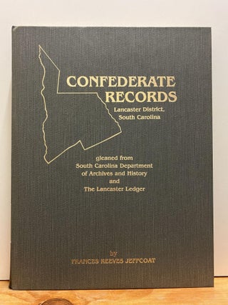 Item #87981 Confederate Records. Frances Reeves Jeffcoat