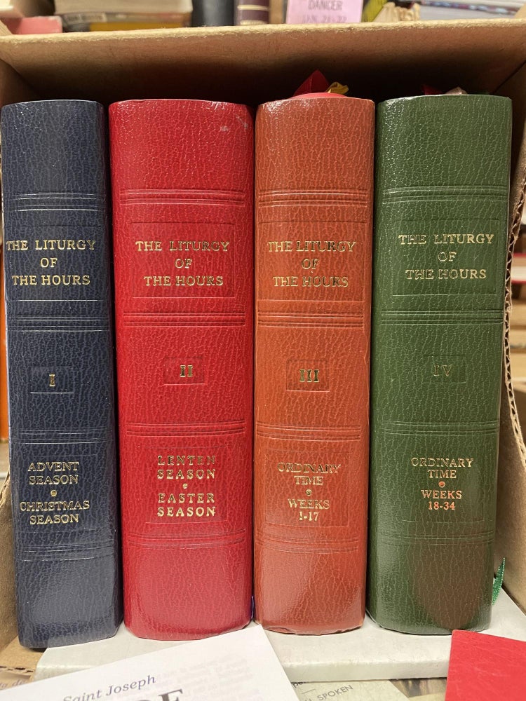Item #87986 The Liturgy of the Hours (Four Volume Complete Set)