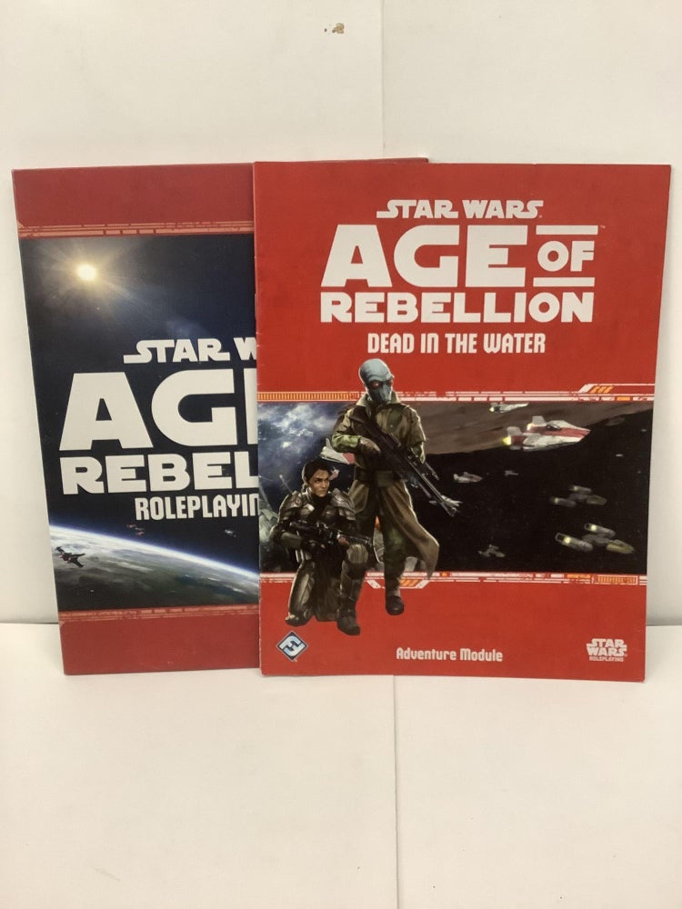 Item #88042 Star Wars, Age of Rebellion, Dead in the Water, Adventure Module, Roleplaying Game, Book and Screen SWA03. Andrew Fischer.