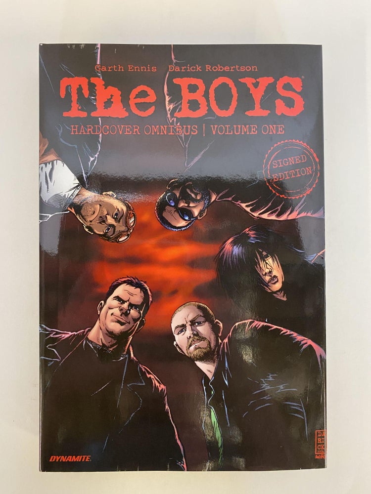 Item #88662 The Boys Hardcover Omnibus Volume One. Gart Ennis, Darick Robertson.