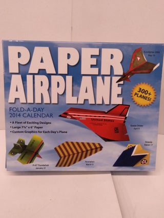 Item #88682 Paper Airplane Fold-a-Day 2014 Calendar. Kyong Lee