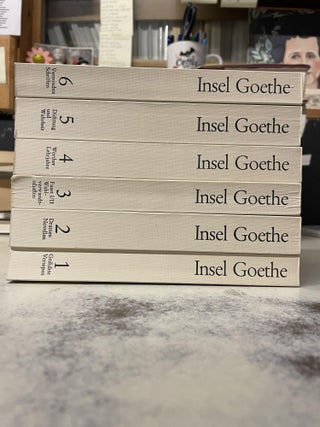 Item #88720 Insel Goethe Werkausgabe (6 Volume Set). Goethe