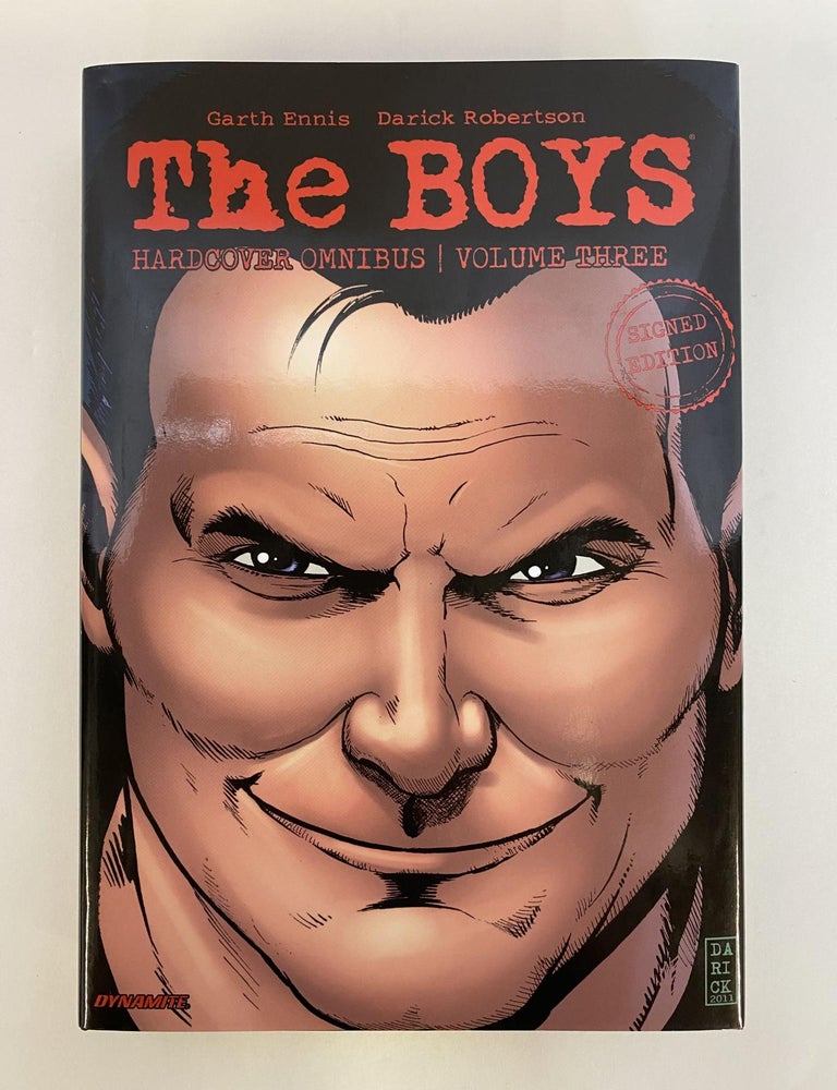 The Boys Hardcover Omnibus Volume Three Gart Ennis Darick Robertson