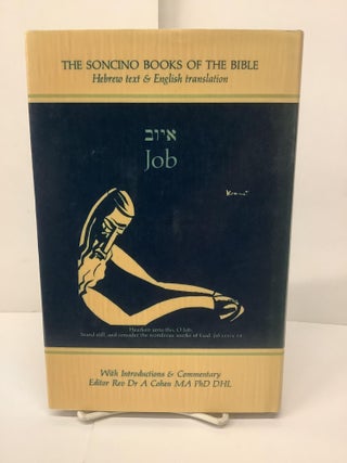 Item #89070 Job, Soncino Books of the Bible, Hebrew Text & English Translation. Rabbi Dr. Victor...