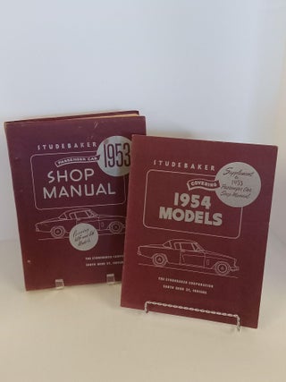 Item #89265 1953 Studebaker Passenger Car Shop Manual w/Supplement
