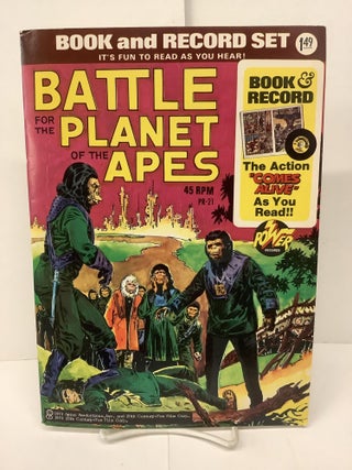 Item #89353 Battle for the Planet of the Apes, Book and Record PR21