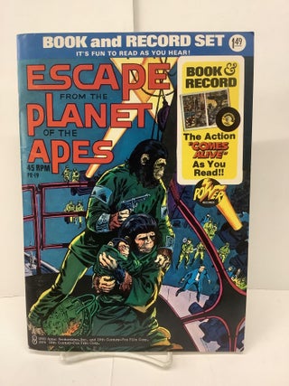 Item #89354 Escape from the Planet of the Apes, Book and Record PR19