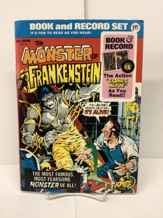 Item #89357 The Monster of Frankenstein, Comic Book and Record PR14. Mary Shelley