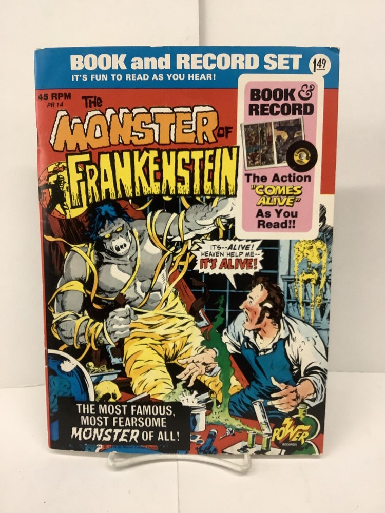 Item #89357 The Monster of Frankenstein, Comic Book and Record PR14. Mary Shelley.