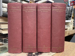 Item #89576 The Memoirs of Jacques Casanova de Seingalt (Complete Eight Volumes Bounds a Four)....
