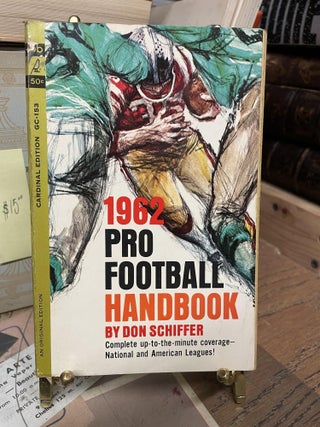Item #89707 1962 Pro Football Handbook. Don Schiffer