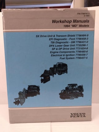 Item #89749 Volvo Penta: Workshop Manuals 1994 "MD" Models 4-1994 P/N 7796741-2. AB Volvo Penta