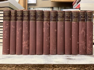 Item #90048 The Works of Ralph Waldo Emerson in Fourteen Volumes (Complete in 13 Volumes). Ralph...