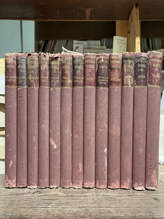 Item #90615 The Works of Ralph Waldo Emerson, in Fourteen Volumes (Complete in 13 Volumes). Ralph...