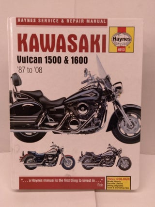 Item #91002 Kawasaki Vulcan 1500 & 1600 '87 to '08: Haynes Service & Repair Manual. Matther Coombs