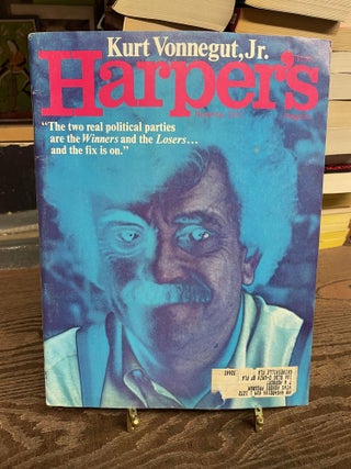 Item #91087 Harper's November 1972- Kurt Vonnegut Jr