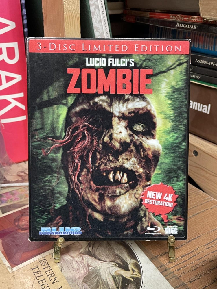 Item #91110 Lucio Fulci's Zombie (3-Disc 40th Anniversary Limited 4k Edition)