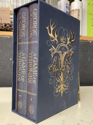 Item #91276 A Games of Thrones (Book One of A Song of Fire and Ice in Two Volumes). George R. R....