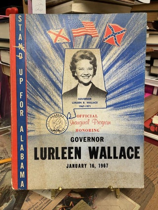 Item #91594 Stand Up For Alabama: Offical Inaugural Program Honoring Governor Lurleen Wallace