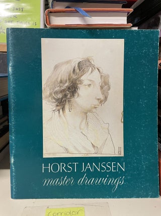 Item #91721 Horst Janssen: Master Drawings