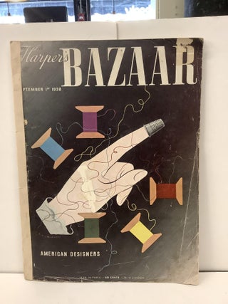 Item #91737 Harper's Bazaar, September 1, 1938, American Designers