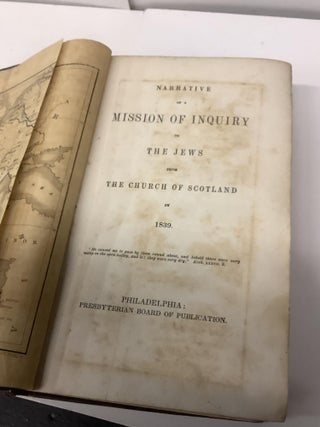 Narrative of a Mission of Inquiry to the Jews from the Church of Scotland in 1839