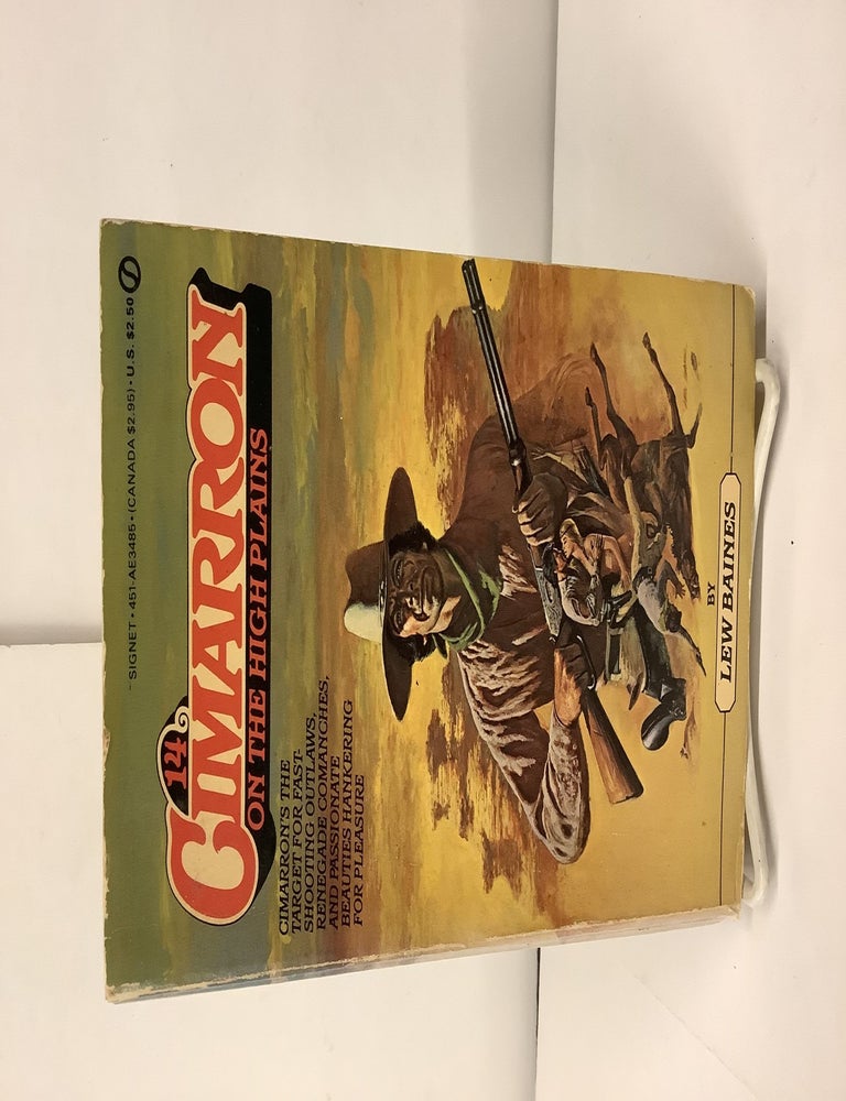 Item #92299 Cimarron on the High Plains, #14. Lew Baines.